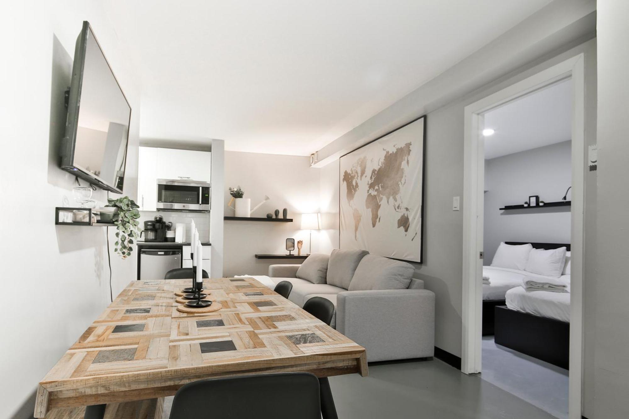 Апарт отель Parc Avenue Lofts Монреаль Экстерьер фото